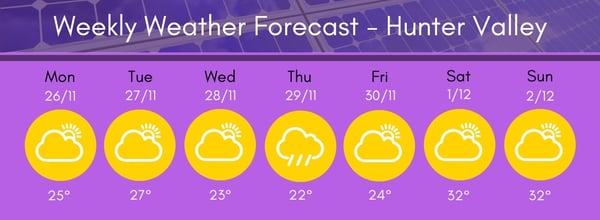 Hunter Region Weather 11 26-12 2 18